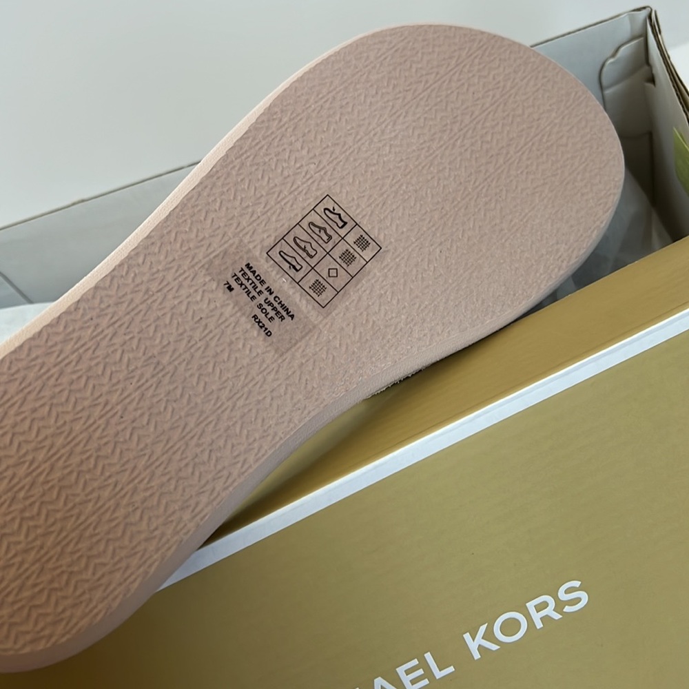 Michael Kors Palmer Slide Net Mesh Rosegold - image 3